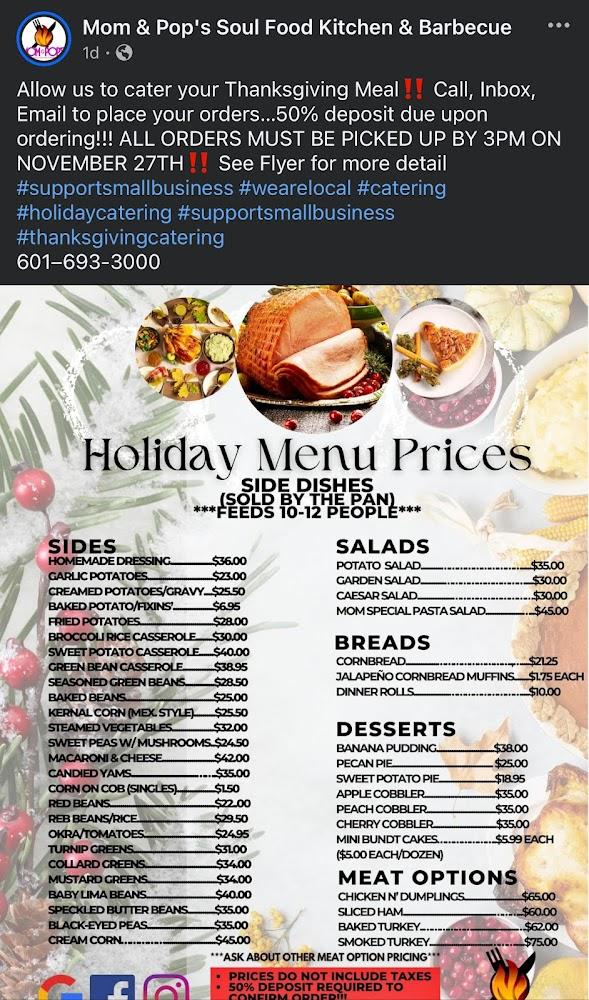 Mom And Pops Menu image 2